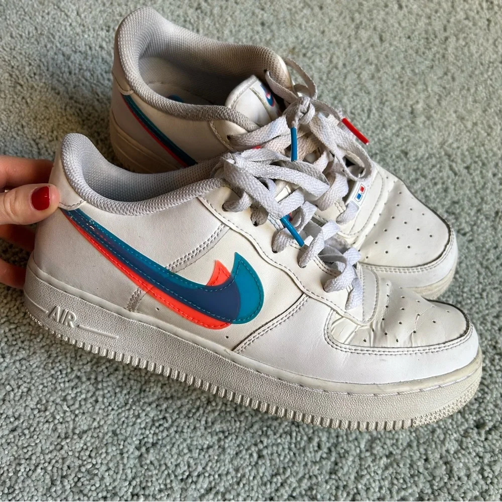 NIKE Air Force 1 LV8 KSA GS '3D Glasses' 2019 - Picture 5 of 13